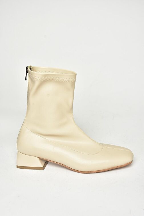 T642749009 Bej Streç Kadın Bot - Görsel 6