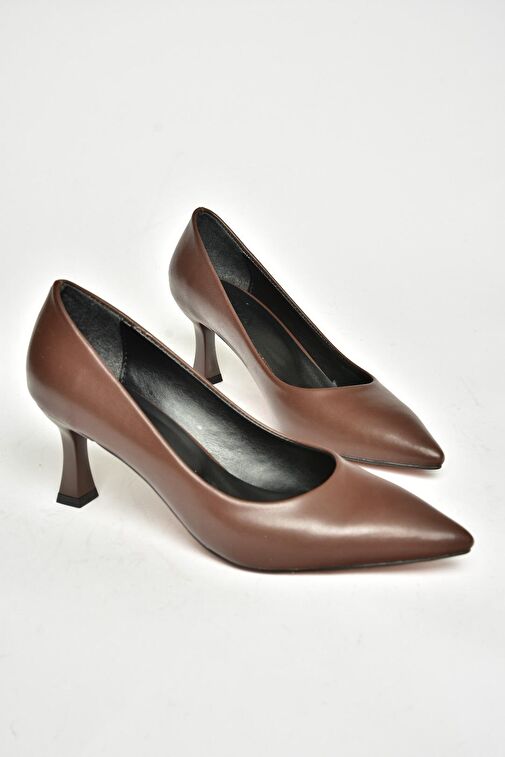 Fox Shoes Kahverengi Kadın Abiye Ayakkabı 13000 - Görsel 8