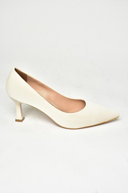 Fox Shoes Bej Kadın Abiye Ayakkabı 13001 - Görsel 6