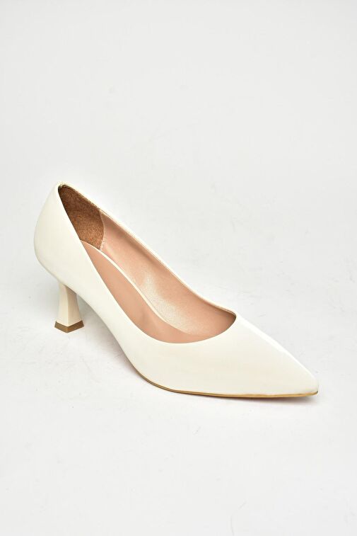 Fox Shoes Bej Kadın Abiye Ayakkabı 13001 - Görsel 7