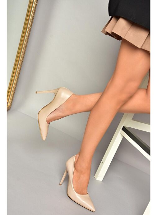 T676192009 Ten İnce Topuklu Kadın Stiletto - Görsel 6