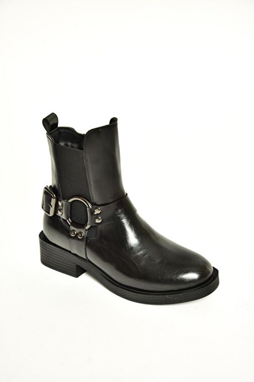 T820881009 Siyah Kadın Bot - Görsel 8