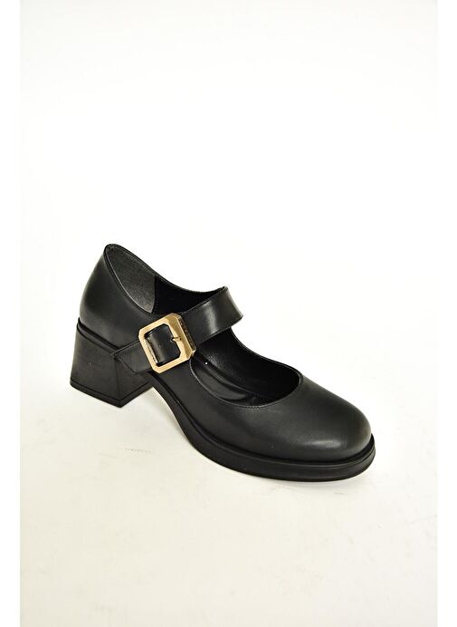 Fox Shoes Siyah Kadın Topuklu Ayakkabı 13138 - Görsel 7