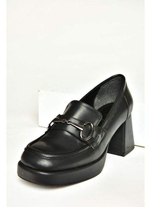 Fox Shoes Siyah Kadın Topuklu Ayakkabı 13167 - Görsel 8