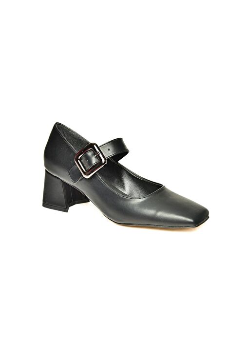Fox Shoes Siyah Kadın Topuklu Ayakkabı 13199 - Görsel 8