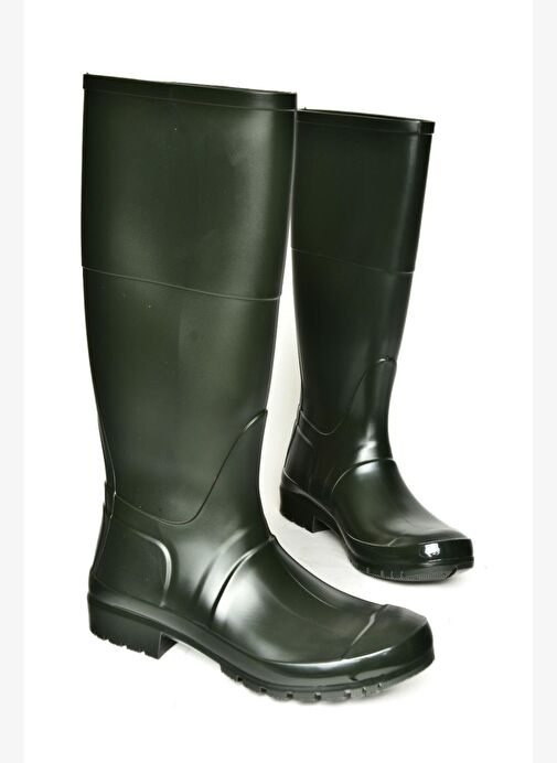 T858704009 Haki Yağmur Çizmesi - Görsel 8