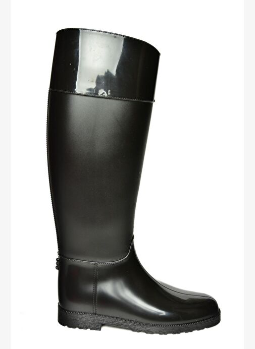 T858712109 Siyah Yağmur Çizmesi - Görsel 5