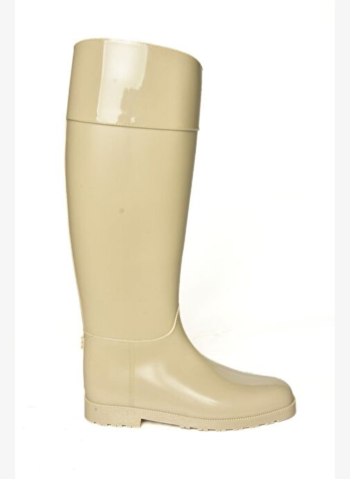 T858712109 Bej Yağmur Çizmesi - Görsel 6
