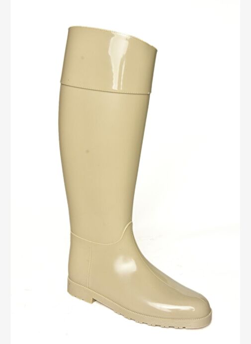 T858712109 Bej Yağmur Çizmesi - Görsel 7