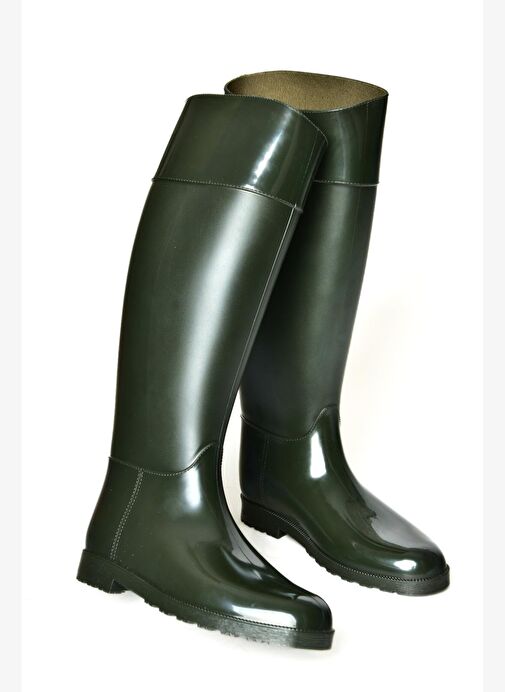 T858712109 Haki Yağmur Çizmesi - Görsel 7