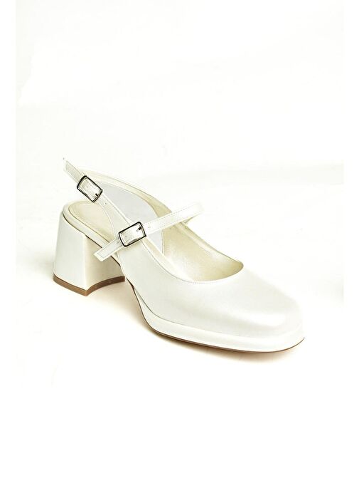 Fox Shoes Sedef Kadın Topuklu Ayakkabı 13354 - Görsel 2