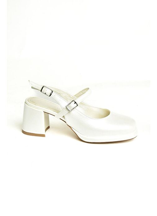 Fox Shoes Sedef Kadın Topuklu Ayakkabı 13354 - Görsel 3