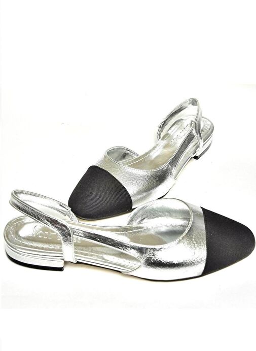 Fox Shoes Fox Shoes U725512009 Gümüş Kadın Babet Boyner'de! Gümüş - 8. görsel