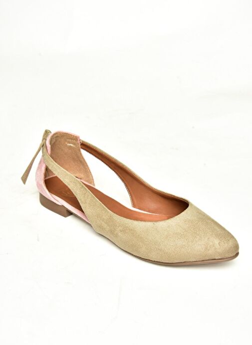 H726324002 Ten Süet Kadın Babet - Görsel 4