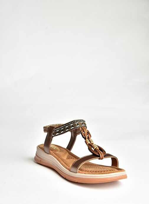 U258616809 Bakır Kadın Sandalet - Görsel 6