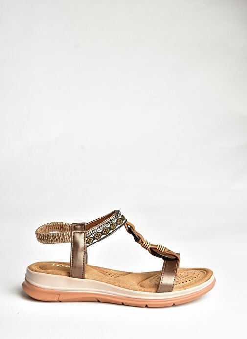 U258616809 Bakır Kadın Sandalet - Görsel 7