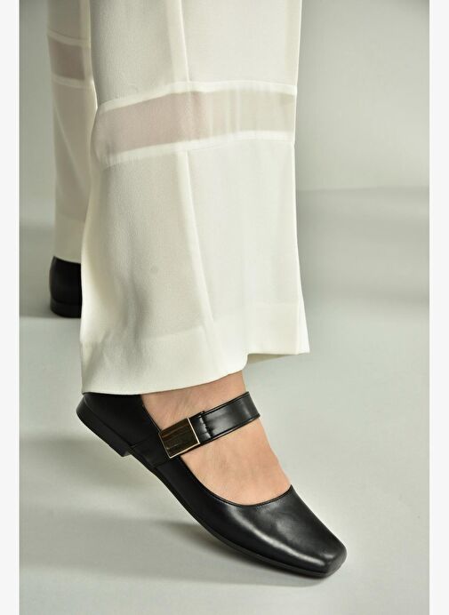 U726454509 Siyah Kadın Babet - Görsel 3