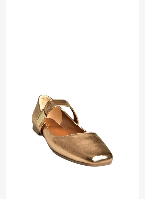 U726454508 Bronz Rugan Kadın Babet - Görsel 7