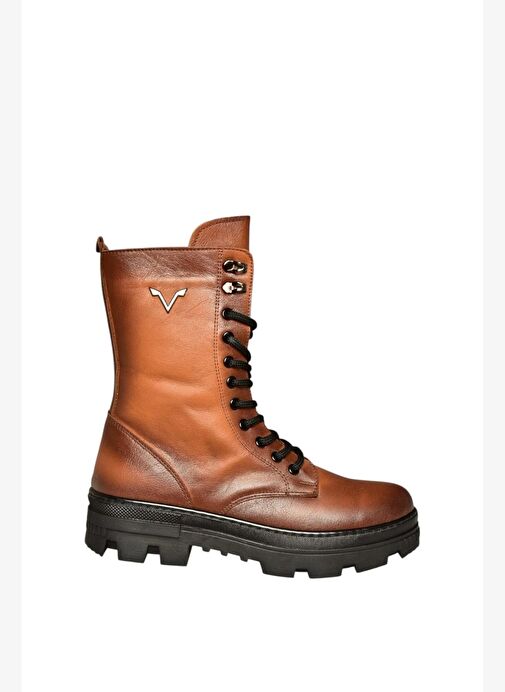 V999049103 Taba Hakiki Deri Kadın Postal Bot - Görsel 8