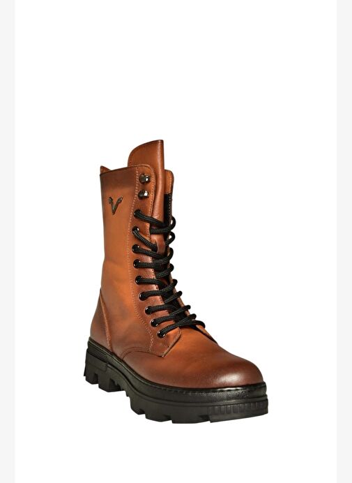 V999049103 Taba Hakiki Deri Kadın Postal Bot - Görsel 7