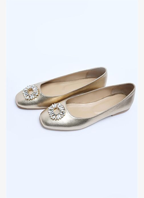 Perspective Perspective Babet Altın Renk Kadın Ayakkabı Boyner'de! Altın - 6. görsel