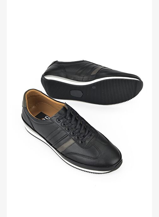 Ziya Ziya, Erkek Hakiki Deri Sneaker 1611002Z060 Siyah | Boyner Siyah - 5. görsel