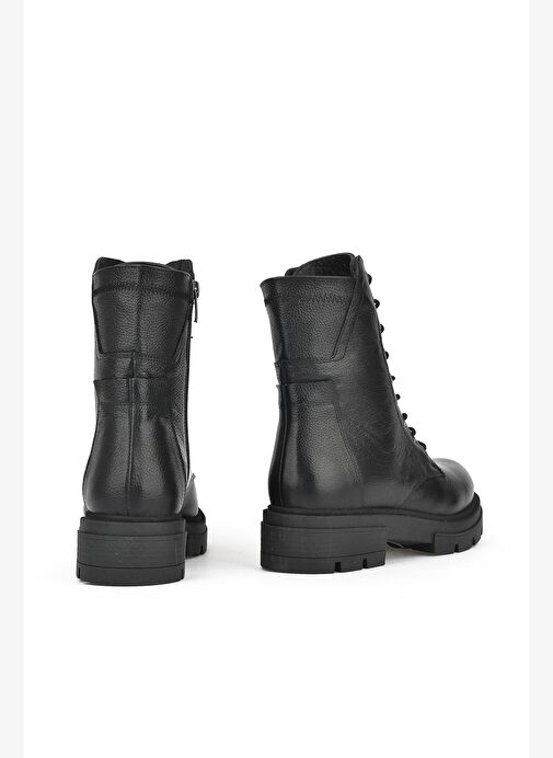 Ziya, Kadın Hakiki Deri Bot 15319Z66286 Siyah - Görsel 4