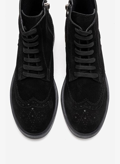 Luvi Shoes Luvi Shoes Belirsiz NELVY Siyah Süet Hakiki Deri Kadın Bot | Boyner Belirsiz - 3. görsel