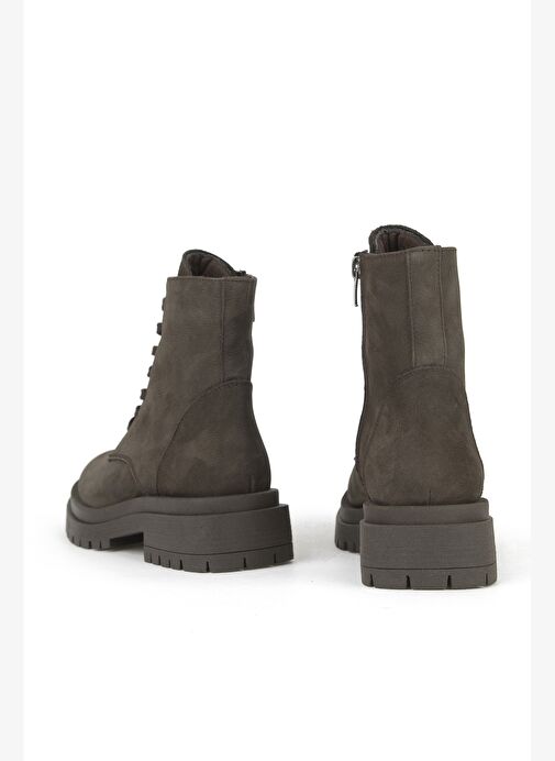 Ziya, Kadın Hakiki Deri Bot 153359Z3052 Kahve - Görsel 4