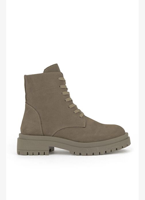 Ziya, Kadın Hakiki Deri Bot 153359Z3052 Vizon - Görsel 2