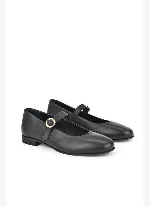 Ziya, Hakiki Deri Kadın Ayakkabı 1511033Z2563 Siyah - Görsel 3