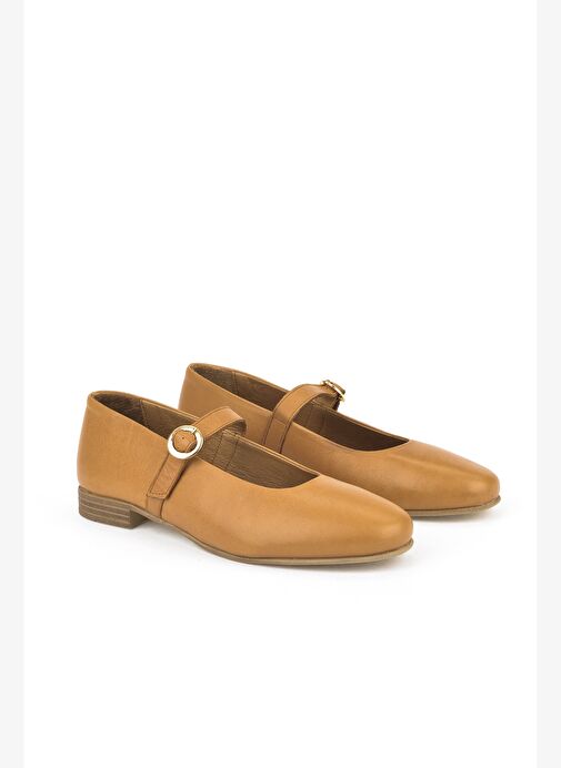 Ziya, Hakiki Deri Kadın Ayakkabı 1511033Z2563 Taba - Görsel 3