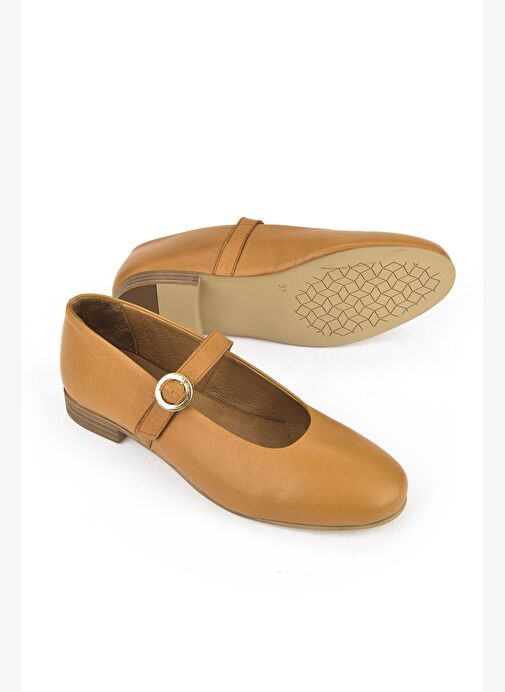 Ziya, Hakiki Deri Kadın Ayakkabı 1511033Z2563 Taba - Görsel 5