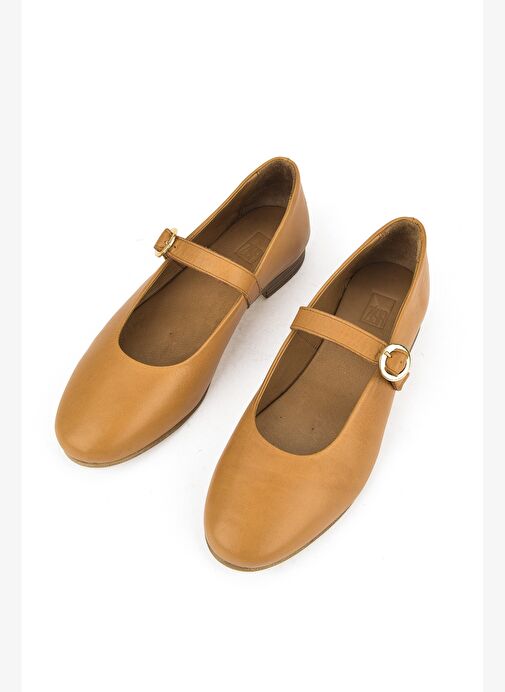 Ziya, Hakiki Deri Kadın Ayakkabı 1511033Z2563 Taba - Görsel 6