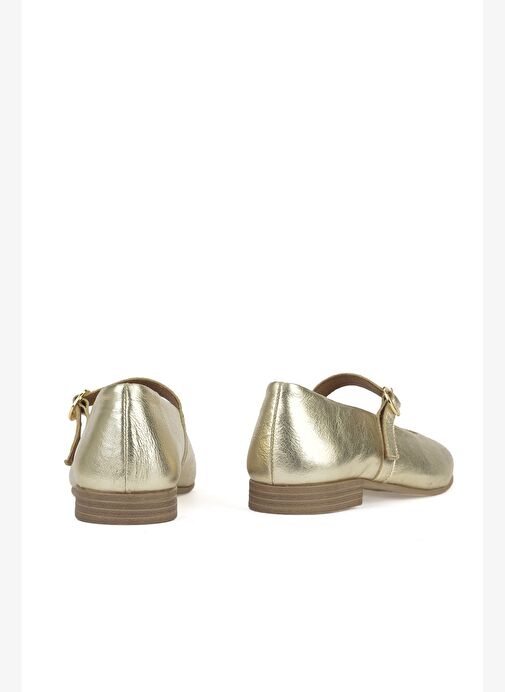 Ziya, Hakiki Deri Kadın Ayakkabı 1511033Z2563 Gold - Görsel 4