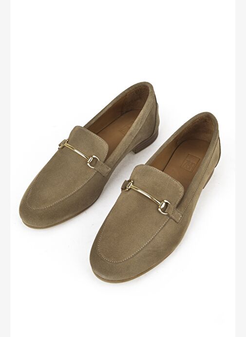 Ziya, Hakiki Deri Kadın Ayakkabı 1511033Z4830832 Vizon - Görsel 6