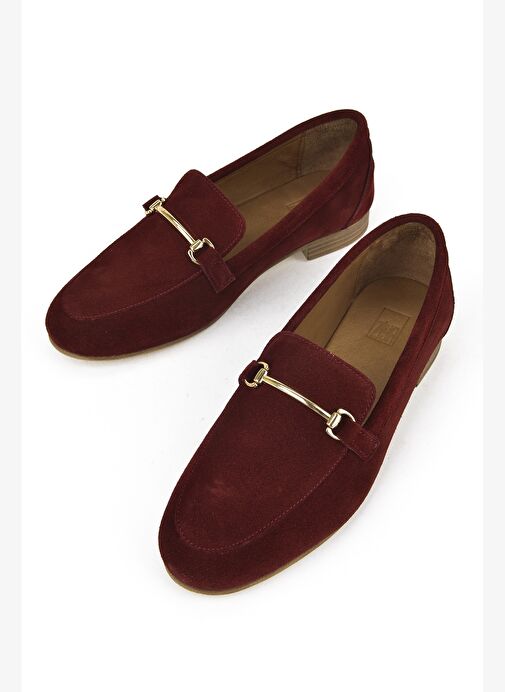 Ziya, Hakiki Deri Kadın Ayakkabı 1511033Z4830832 Bordo - Görsel 6