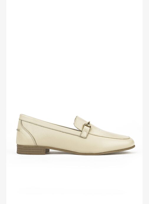 Ziya, Hakiki Deri Kadın Ayakkabı 1511033Z483083 Krem - Görsel 2