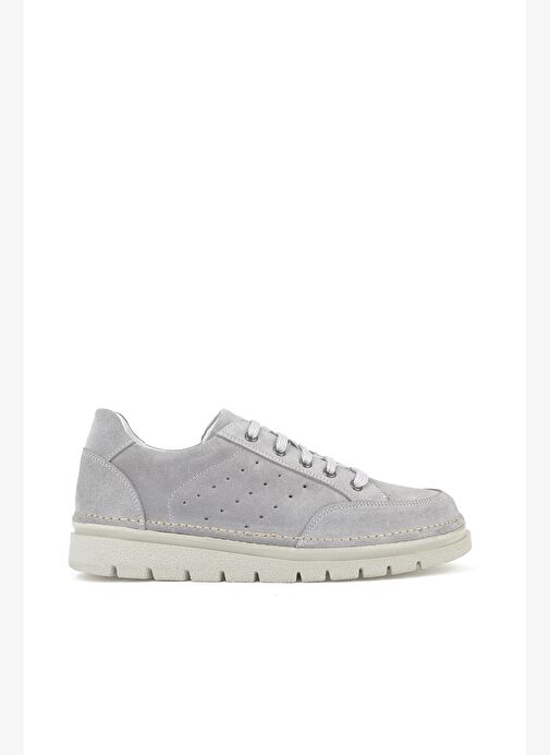 Ziya, Kadın Hakiki Deri Sneaker 1511035Z62032 Gri - Görsel 2