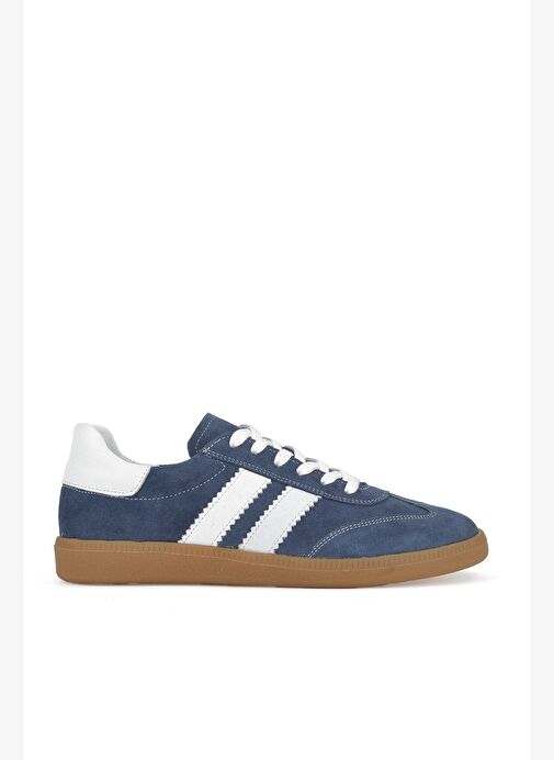 Ziya, Kadın Hakiki Deri Sneaker 1511035Z64032 Lacivert - Görsel 2