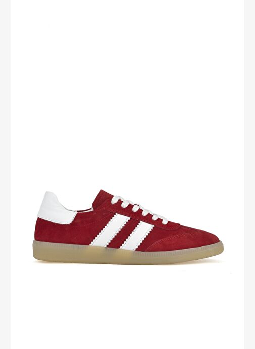 Ziya, Kadın Hakiki Deri Sneaker 1511035Z64032 Kırmızı - Görsel 2