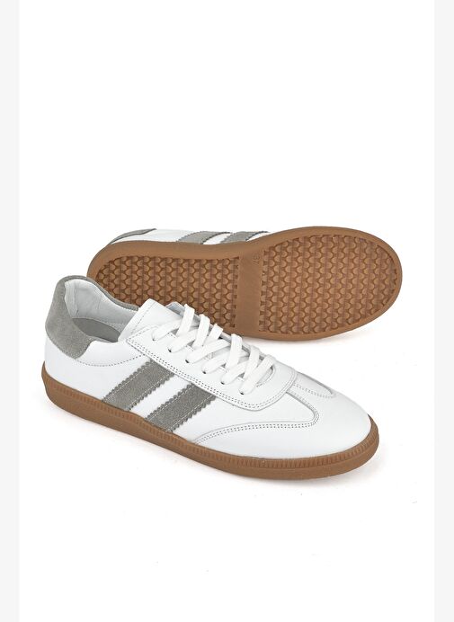 Ziya, Kadın Hakiki Deri Sneaker 1511035Z6403 Beyaz - Görsel 5
