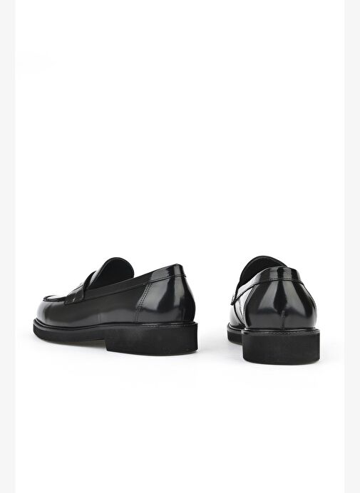 Ziya, Erkek Hakiki Deri Ayakkabı 151145Z144 Siyah - Görsel 4