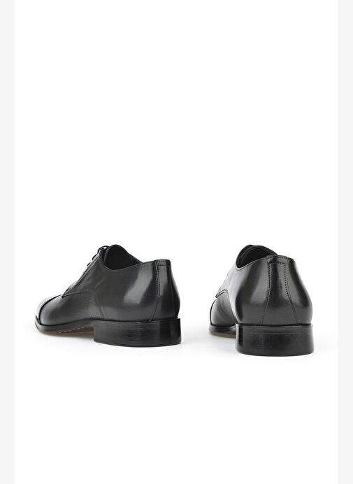 Ziya, Erkek Hakiki Deri Kösele Ayakkabı 151145Z480 Siyah - Görsel 4