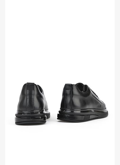 Ziya Ziya, Erkek Hakiki Deri Sneaker 161983Z875 Siyah | Boyner Siyah - 4. görsel