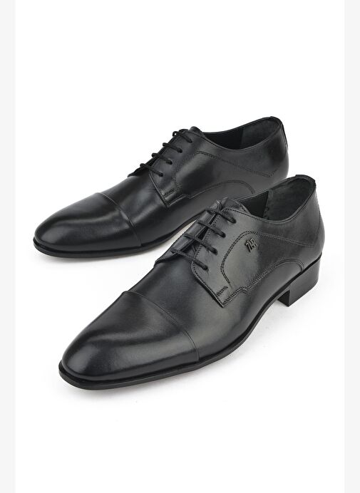 Ziya, Erkek Hakiki Deri Klasik Ayakkabı 151985Z1040 Siyah - Görsel 6