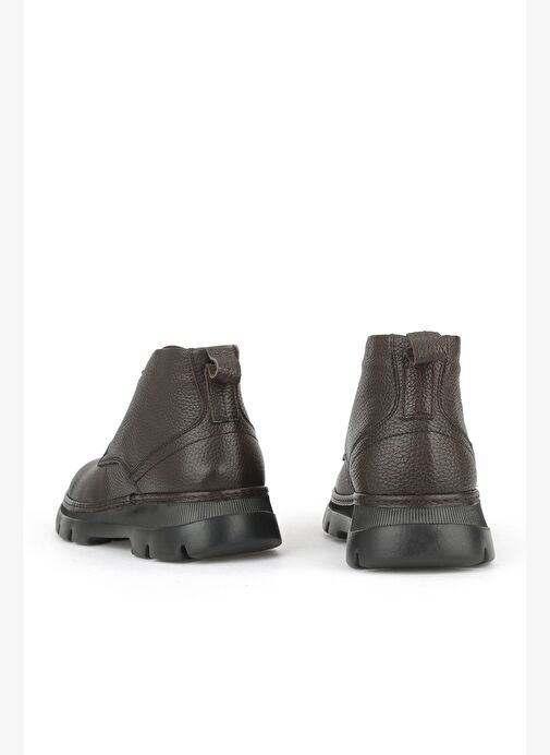 Ziya, Erkek Hakiki Deri Bot 1531007Z384 Kahve - Görsel 4