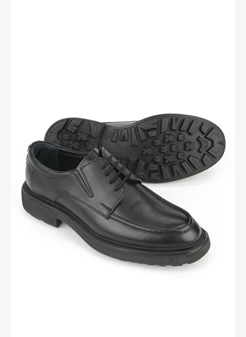 Ziya, Erkek Hakiki Deri Ayakkabı 1531007Z4203 Siyah - Görsel 5