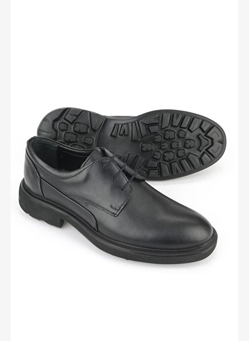 Ziya, Erkek Hakiki Deri Ayakkabı 1531007Z4204 Siyah - Görsel 5