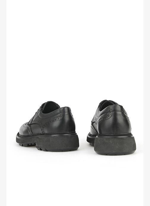 Ziya, Erkek Hakiki Deri Ayakkabı 1531007Z4205 Siyah - Görsel 4